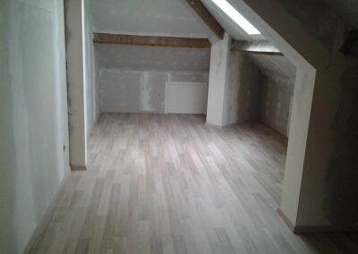 Pose de parquet à Pétange